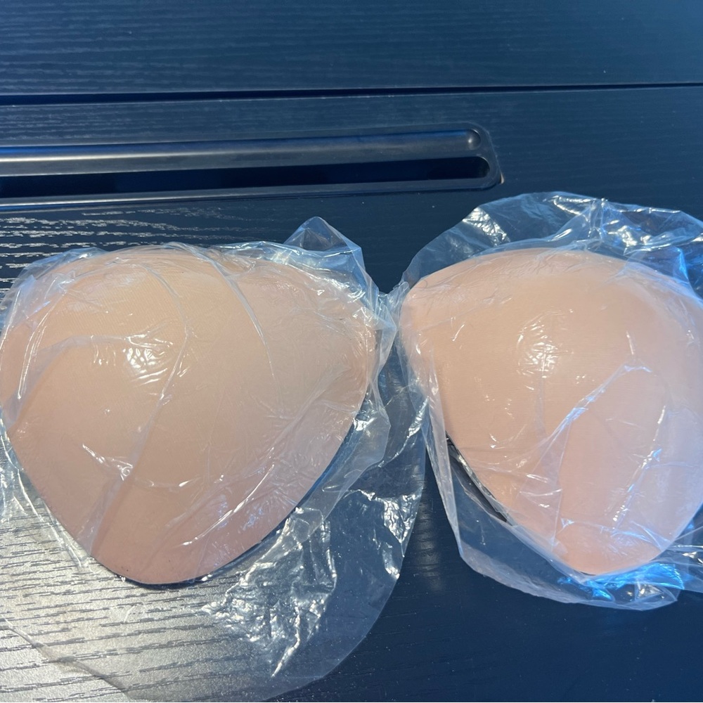 Seamless Nude Silicone Ultra Boost Bra Inserts Size C